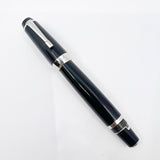 Montblanc Extra Large Boheme Retractable Fountain Pen  - Stoneless Model - RARE - Made for a Short Period Circa 2002 - Stub-like Broad 18kt Gold Nib