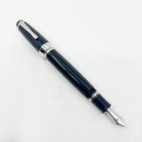 Montblanc Extra Large Boheme Retractable Fountain Pen  - Stoneless Model - RARE - Made for a Short Period Circa 2002 - Stub-like Broad 18kt Gold Nib