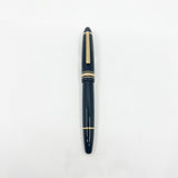 Montblanc #146 LeGrand Meisterstuck Black Resin Fountain Pen - Flexible Extra-Fine 14kt Gold Nib