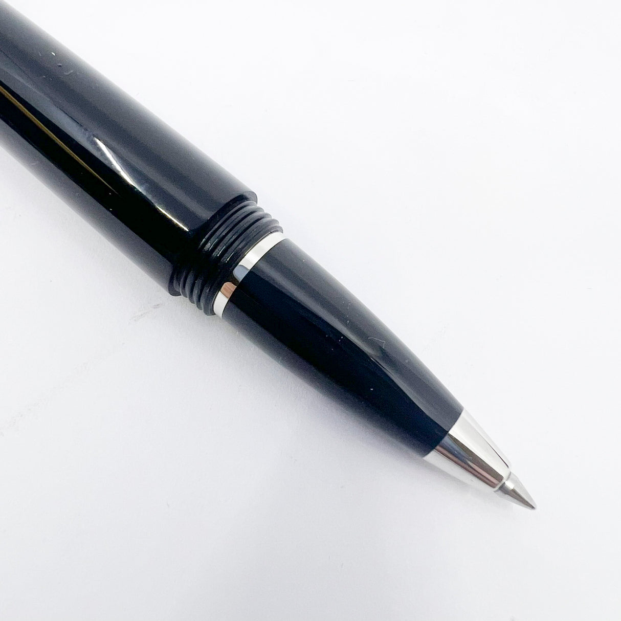 Cartier Diabolo Black Rollerball - Platinum-Plated Trim