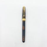 Parker Sonnet Chinese Laque Vision Fonce/Dark Brown & Gold Flecks Fountain Pen - Fine 18kt Gold Nib