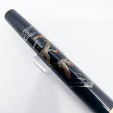 Platinum "Modern Maki-e" Cranes Fountain Pen - Broad 18kt Gold Nib