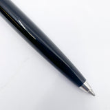 Cartier Diabolo Black Ballpoint Pen - Platinum-Plated Trim