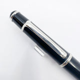 Cartier Diabolo Black Ballpoint Pen - Platinum-Plated Trim