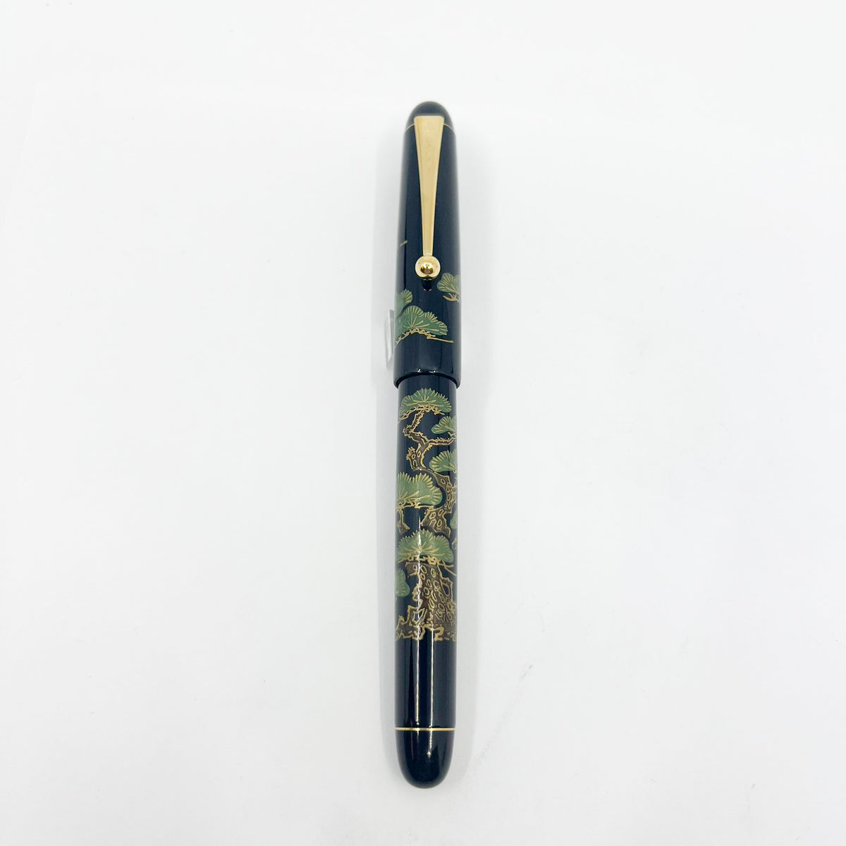 Namiki Nippon Art Pinetree Bonzai Fountain Pen  - Broad 14kt Gold Nib