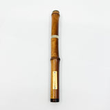 Sailor Susutake Rare Ancient Smoked Bamboo Fountain Pen - Naginata 21K RARE Concord Nib by Nagahara Sr.