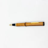 Sailor Susutake Rare Ancient Smoked Bamboo Fountain Pen - Naginata 21K RARE Concord Nib by Nagahara Sr.