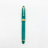 Pilot Custom 743 Verdigris Fountain Pen - Medium #15 14kt Gold Nib