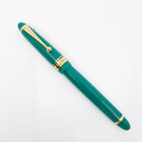Pilot Custom 743 Verdigris Fountain Pen - Medium #15 14kt Gold Nib