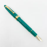 Pilot Custom 743 Verdigris Fountain Pen - Medium #15 14kt Gold Nib
