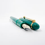 Pilot Custom 743 Verdigris Fountain Pen - Medium #15 14kt Gold Nib
