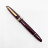 Montblanc Meisterstuck Bordeaux Resin #146 LeGrand Fountain Pen - Fine 14kt Gold Nib