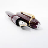 Montblanc Meisterstuck Bordeaux Resin #146 LeGrand Fountain Pen - Fine 14kt Gold Nib