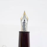 Montblanc Meisterstuck Bordeaux Resin #146 LeGrand Fountain Pen - Fine 14kt Gold Nib