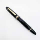 Montblanc Meisterstuck #149 Fountain Pen - Largest Of The Meisterstucks - Flexible Stub-like Medium 14kt Gold Nib