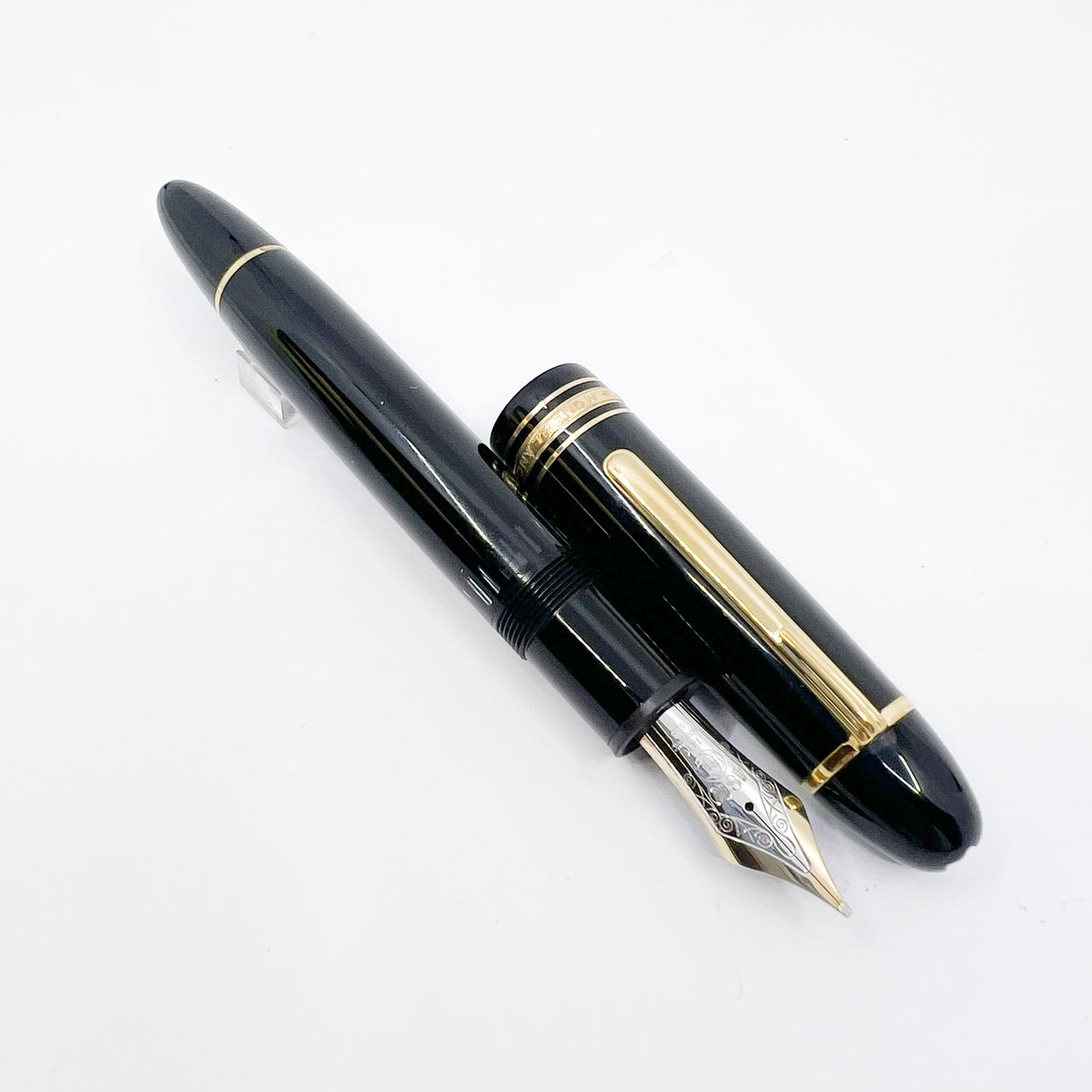 Montblanc Meisterstuck #149 Fountain Pen - Largest Of The Meisterstucks - Flexible Stub-like Medium 14kt Gold Nib