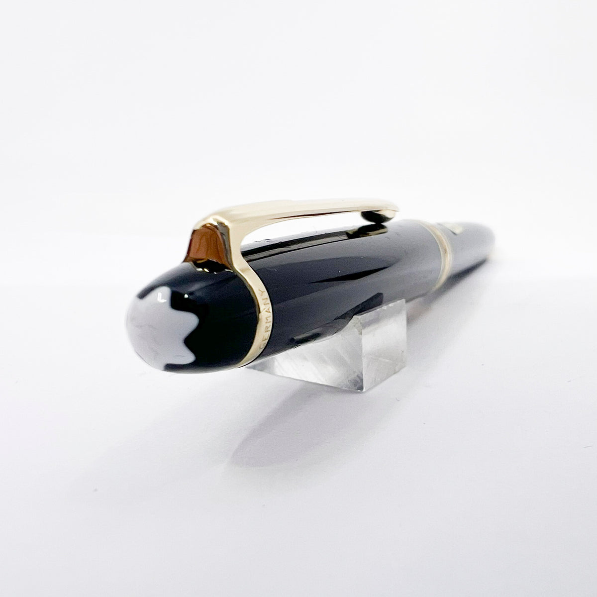 Montblanc Meisterstuck Black Resin Classique MINT Set : #164 Ballpoint Pen & 165 Mechanical Pencil 0.7mm in a Special Vintage Style Gift Box