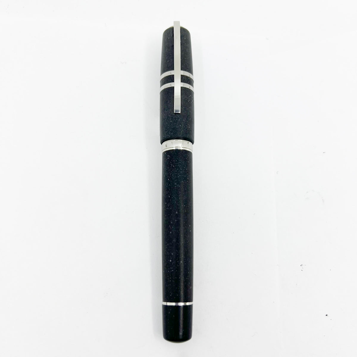 Visconti Homo Sapiens Steel Age Fountain Pen - Very Flexible 1.3mm Stub 23K Palladium Nib!