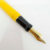 Parker Duofold Centennial Mandarin Yellow Limited Edition  Fountain Pen - Medium 18kt Gold Nib