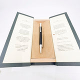 Graf Von Faber Castell Black Resin Guilloche Ballpoint Pen