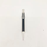 Graf Von Faber Castell Black Resin Guilloche Ballpoint Pen