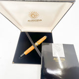 Aurora Sole Marbled Orange Limited Edition Rollerball