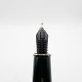 Sheaffer for Levenger Translucent Mediterranean Blue Connaisseur Fountain Pen -  Broad 14kt Gold Nib