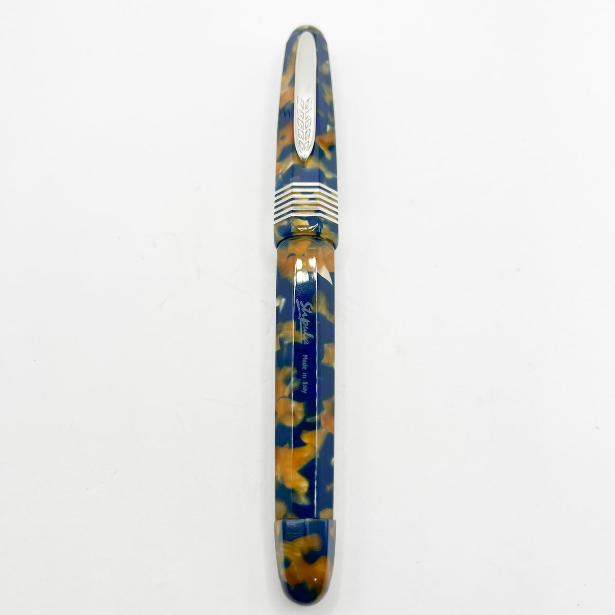 Stipula Etruria Champagne Faceted Limited Edition Fountain Pen -  Medium 18kt Gold Nib  - Only 88 Pens Made!