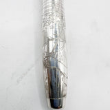 Sheaffer Roaring Twenties Sterling Silver Limited Edition Fountain Pen -  Medium 18kt Gold Nib