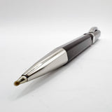 Visconti Wall Street Burgundy Red Striped Celluloid Ballpoint Pen
