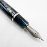 Stipula Metropolitain Magnificent Celluloid Limited Edition Fountain Pen for Point Plume, Renown Parisian Pen Dealer - Flexible Fine T-Flex Titanio Nib - Only 110 Pens Produced!