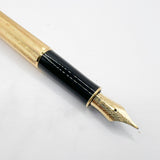 Parker Sonnet Gold-Plated Chiseled Fountain Pen -  Medium 18kt Gold Nib