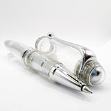 Aurora Large Size #88 Clear Demonstrator Rollerball