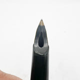 S.T. Dupont Sterling Silver - Smooth Cap/Fluted Barrel Classic Fountain Pen- Fine 18kt Gold Nib
