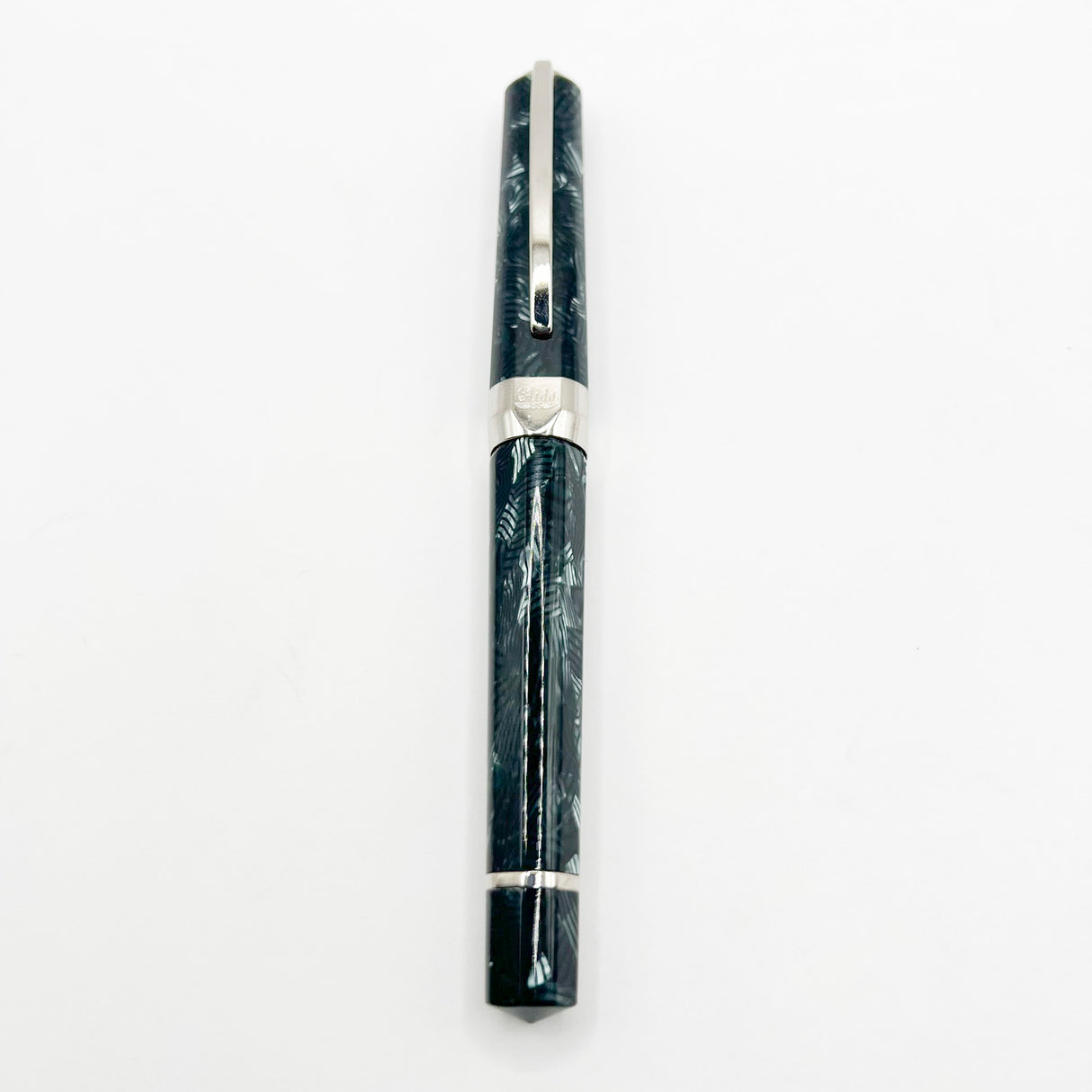 Visconti Aida Celluloid Limited Edition Facetted Fountain Pen - Extra Extra Fine(EEF) 18kt Gold Nib