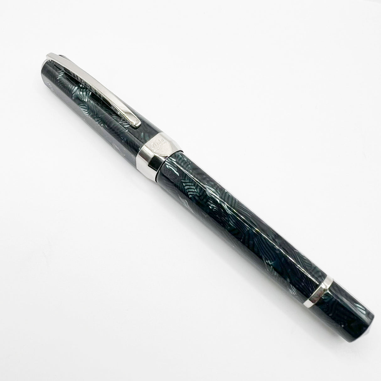 Visconti Aida Celluloid Limited Edition Facetted Fountain Pen - Extra Extra Fine(EEF) 18kt Gold Nib