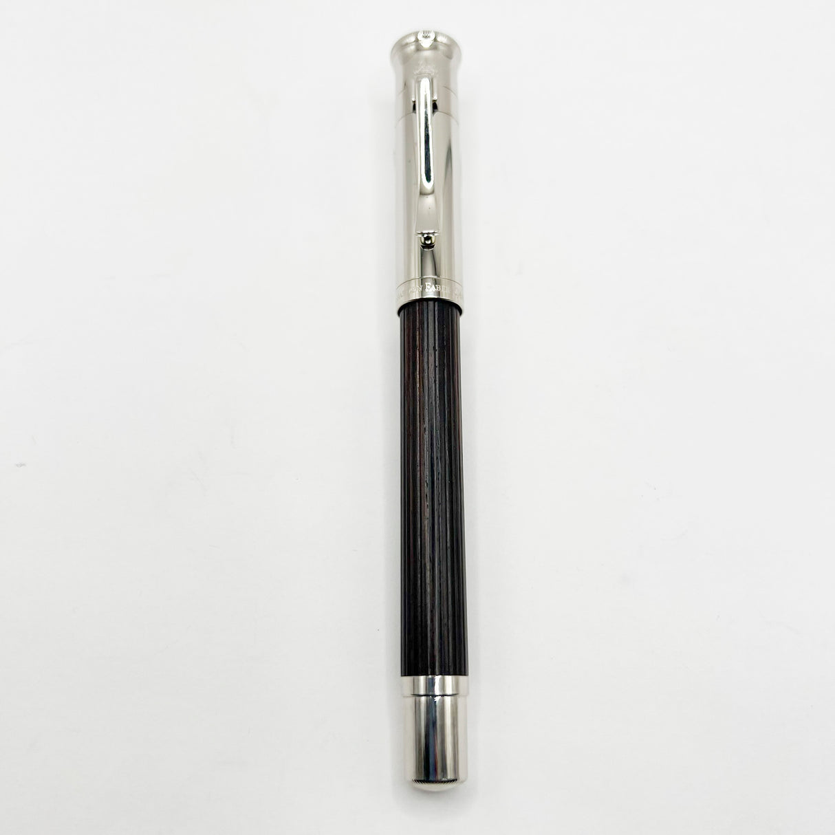 Graf von Faber Castell Grenadilla Wood Classic Fountain Pen - Medium 18kt Gold Nib