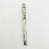 Graf von Faber Castell Platinum-Plated Classic Fountain Pen - Extra Fine 18kt Gold Nib