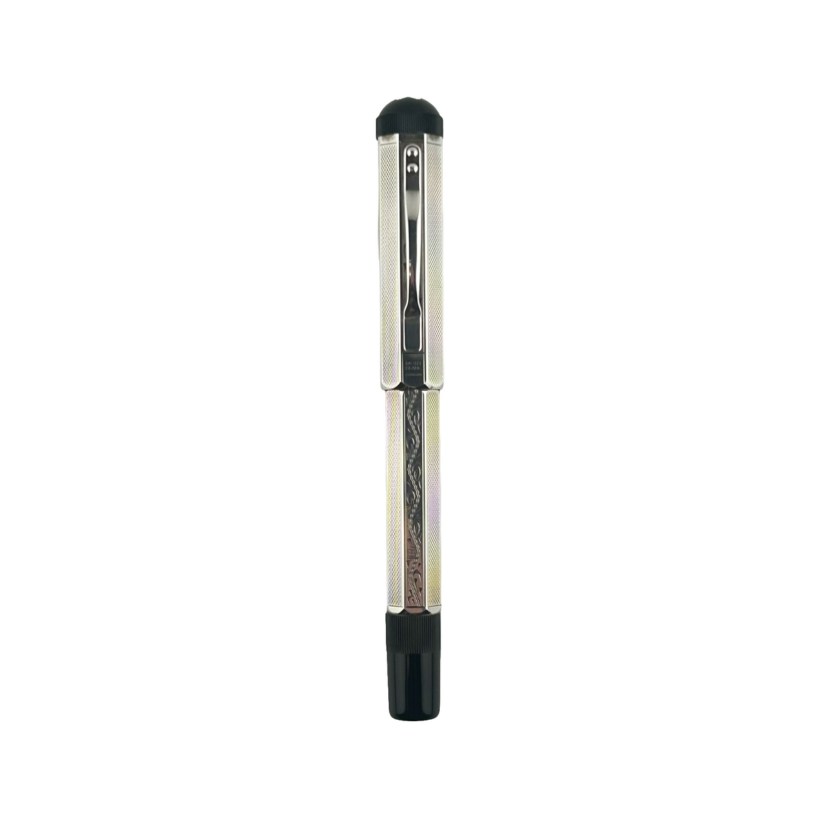 Montblanc Lorenzo De Medici Sterling Silver  Patron of the Arts Fountain Pen - Medium 18kt Gold Nib - A GRAIL Pen!