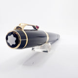 Montblanc Boheme Rouge - Black Resin Fountain Pen - Retractable  Medium 14kt Gold Nib