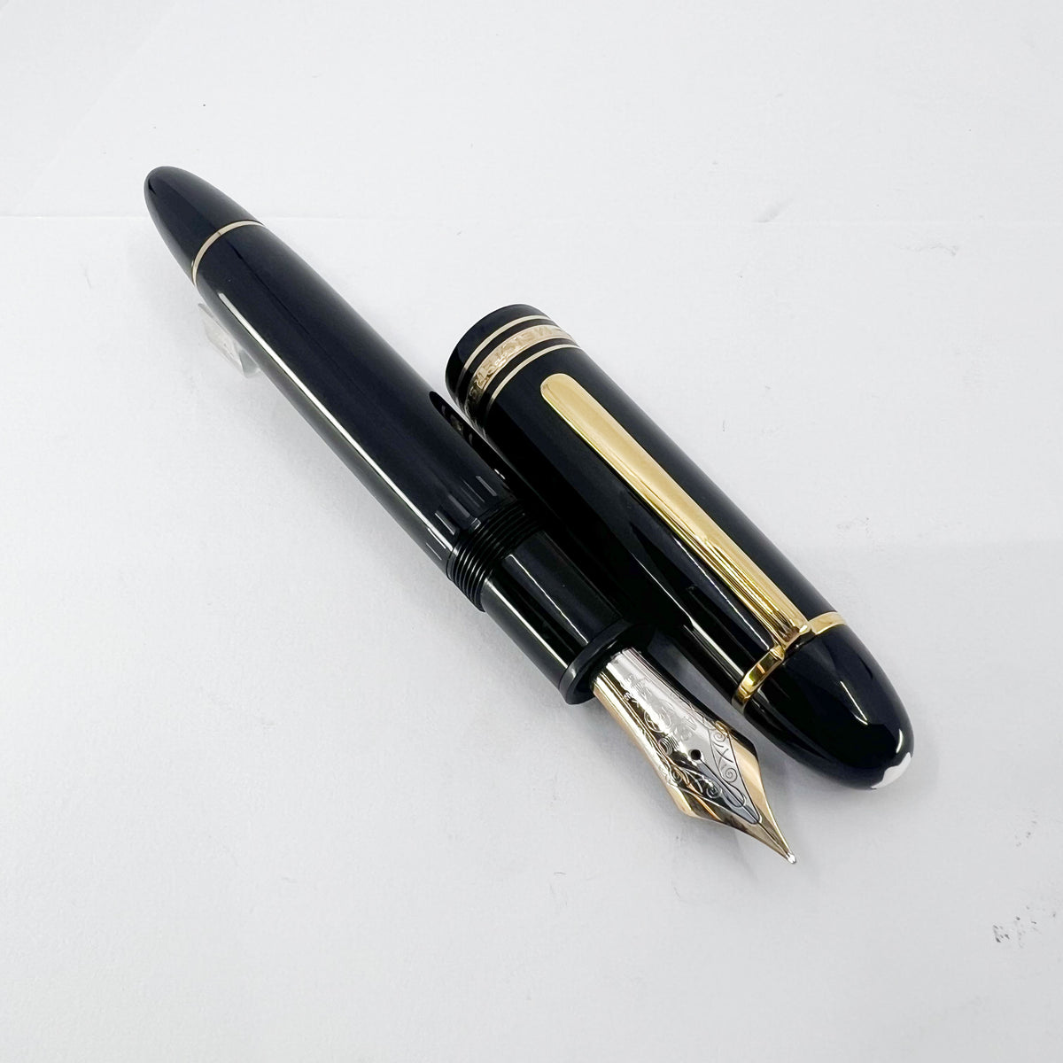 Montblanc Meisterstuck #149 Fountain Pen - Largest Of The Meisterstucks -  Semi-Flex Fine 14kt Gold Nib