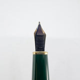 Montblanc Meisterstuck Solitaire  Czar Nikolai Classique 144 Malachite Cap/Vermeil Barrel Fountain Pen