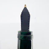 OMAS E.E. Ercolessi Marbled Green Celluloid Limited Edition Fountain Pen - Broad 18kt Gold Nib