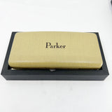 Parker 51 Special Edition Sterling Silver & Vista Blue Fountain Pen - Medium 18kt Gold  Nib
