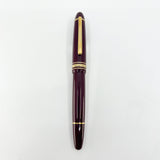 Montblanc Meisterstuck Bordeaux Resin 146 LeGrand Fountain Pen - Medium 14kt Gold Nib