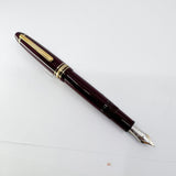 Montblanc Meisterstuck Bordeaux Resin 146 LeGrand Fountain Pen - Medium 14kt Gold Nib