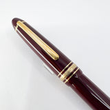 Montblanc Meisterstuck Bordeaux Resin 146 LeGrand Fountain Pen - Medium 14kt Gold Nib