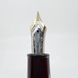 Montblanc Meisterstuck Bordeaux Resin 146 LeGrand Fountain Pen - Medium 14kt Gold Nib