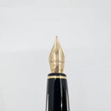 Waterman L'Etalon Beautiful Sterling Silver Basket Weave Design Fountain Pen- Fine 18kt Gold Nib