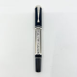 Montblanc Marcel Proust Writer Series Sterling Silver Fountain Pen - Fine 18kt Gold Nib